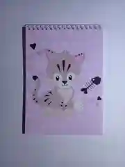 Алый блокнот "Детский"