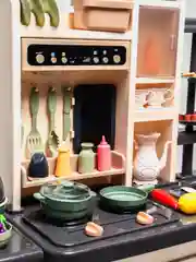 Большая детская кухня с холодильником, водой, паром, светом, звуком, высота 93.5 см