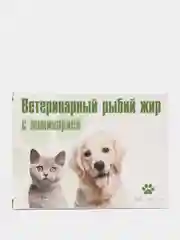Рыбий жир "Вака" с морскими водорослями, 100 капсул