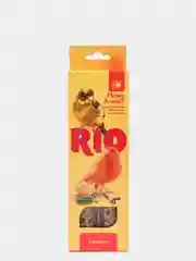 Лакомство RIO палочки для канареек с медом и полезными семенами палочки  (2шт по 40гр)