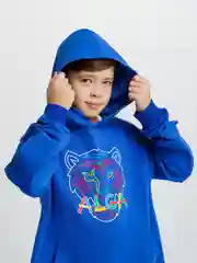 Синий спортивный детский костюм ALGA