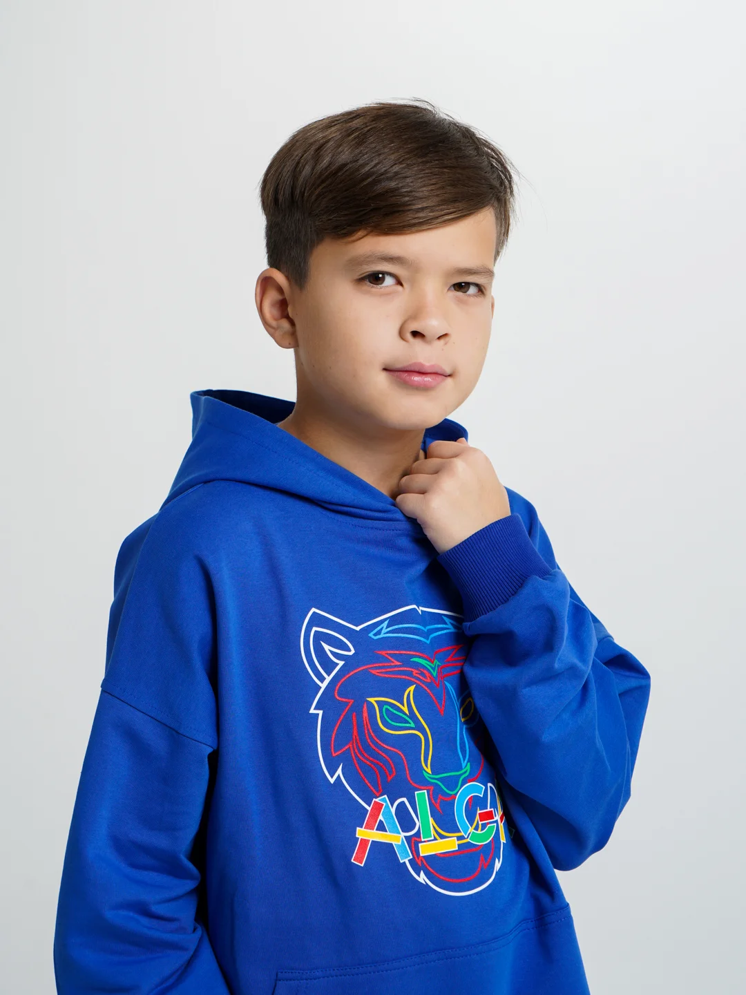 Синий спортивный детский костюм ALGA