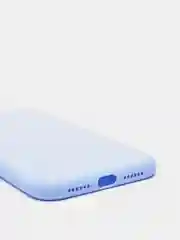 Голубой чехол iPhone 11 силиконовый с защитой камеры противоударный ( Айфон 11 )
