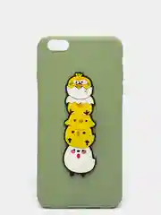 Мягкий чехол для Айфон, с 3D принтом, для iPhone 6/6s, 6s+, 7/8, 7+/8+, X/XS, XR, XS max