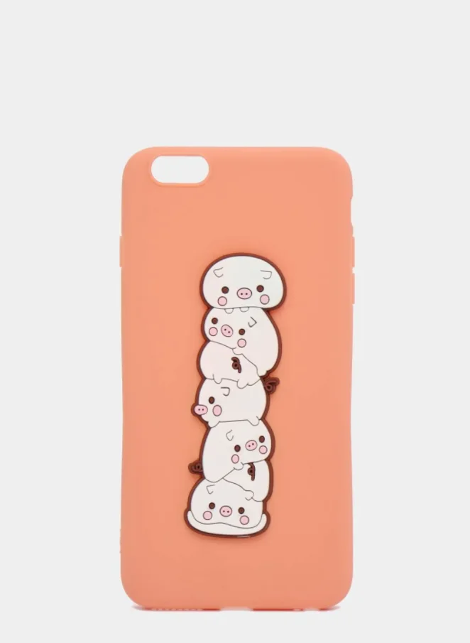Мягкий чехол для Айфон, с 3D принтом, для iPhone 6/6s, 6s+, 7/8, 7+/8+, X/XS, XR, XS max