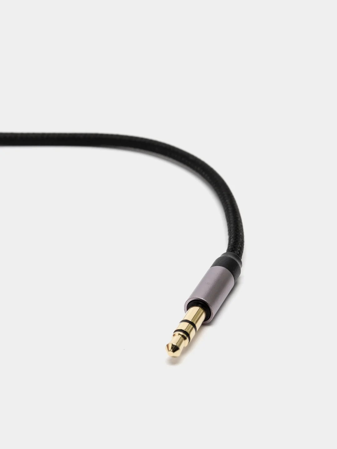Серебряный кабель - переходник Lightning на 3.5мм AUX для Apple iPhone адаптер