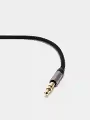 Серебряный кабель - переходник Lightning на 3.5мм AUX для Apple iPhone адаптер