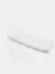 Белый круглые липучки на клеевой основе (самоклеящиеся)