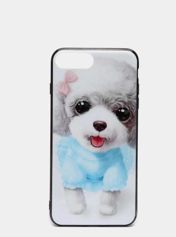Мягкий чехол для айфон с принтом для iPhone 6/6s, 6s+, 7/8, 7+/8+, X/XS, XR, XS max