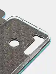 Голубой чехол книжка на Xiaomi Redmi Note 8 / Redmi Note 8 2021 (Сяоми Редми Нот 8, Нот 8 2021)