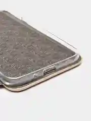 Золотой чехол книжка на Samsung Galaxy J3 2016 (J310 / J320), Самсунг Галакси Джи3 (Джи310 / Джи320)
