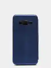 Синий чехол книжка на Samsung Galaxy J3 2016 (J310 / J320), Самсунг Галакси Джи3 (Джи310 / Джи320)