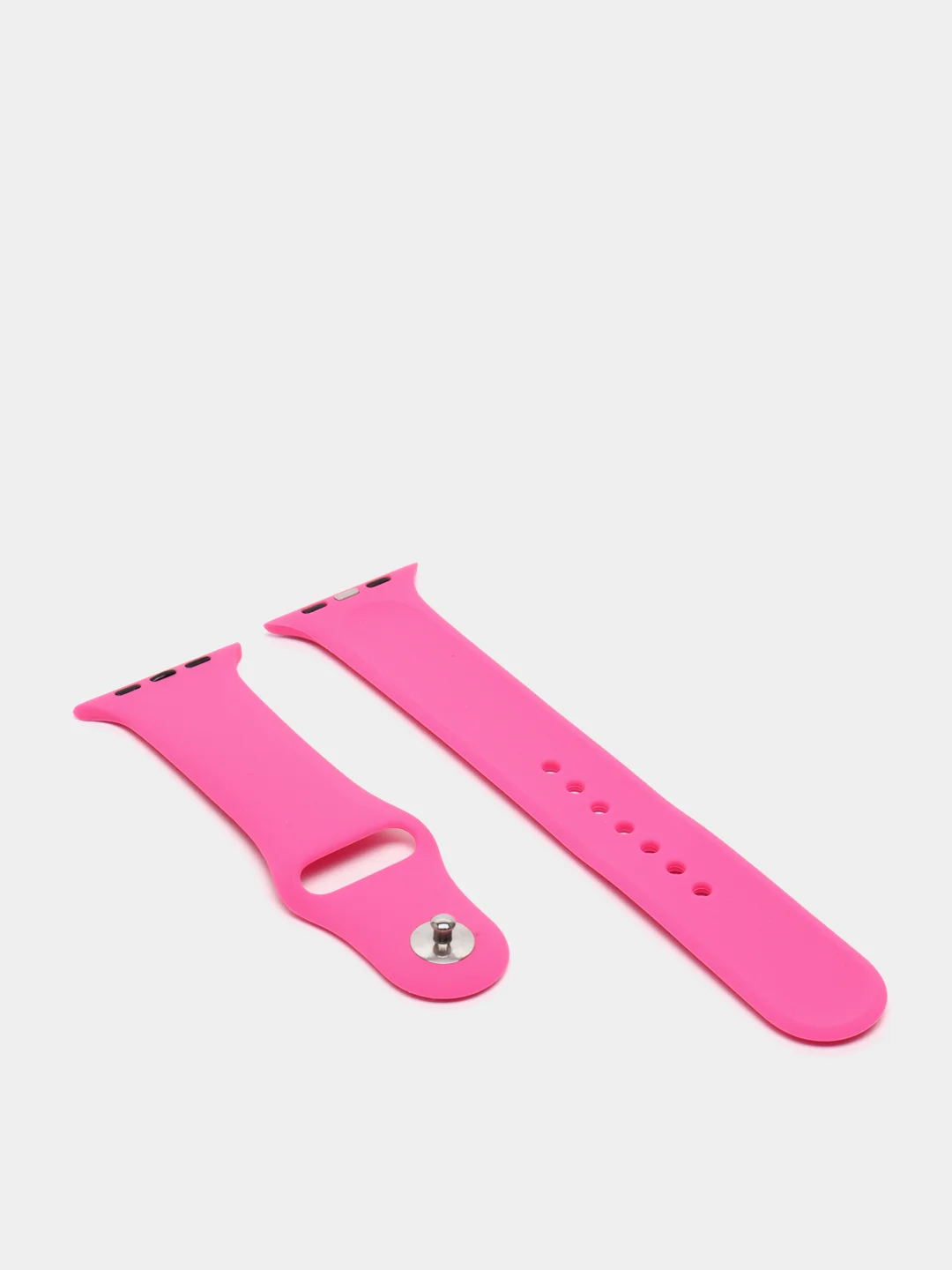 Фуксия ремешок, силиконовый, цветной, для Apple Watch, 38, 40, 42, 44, 45, 49 мм