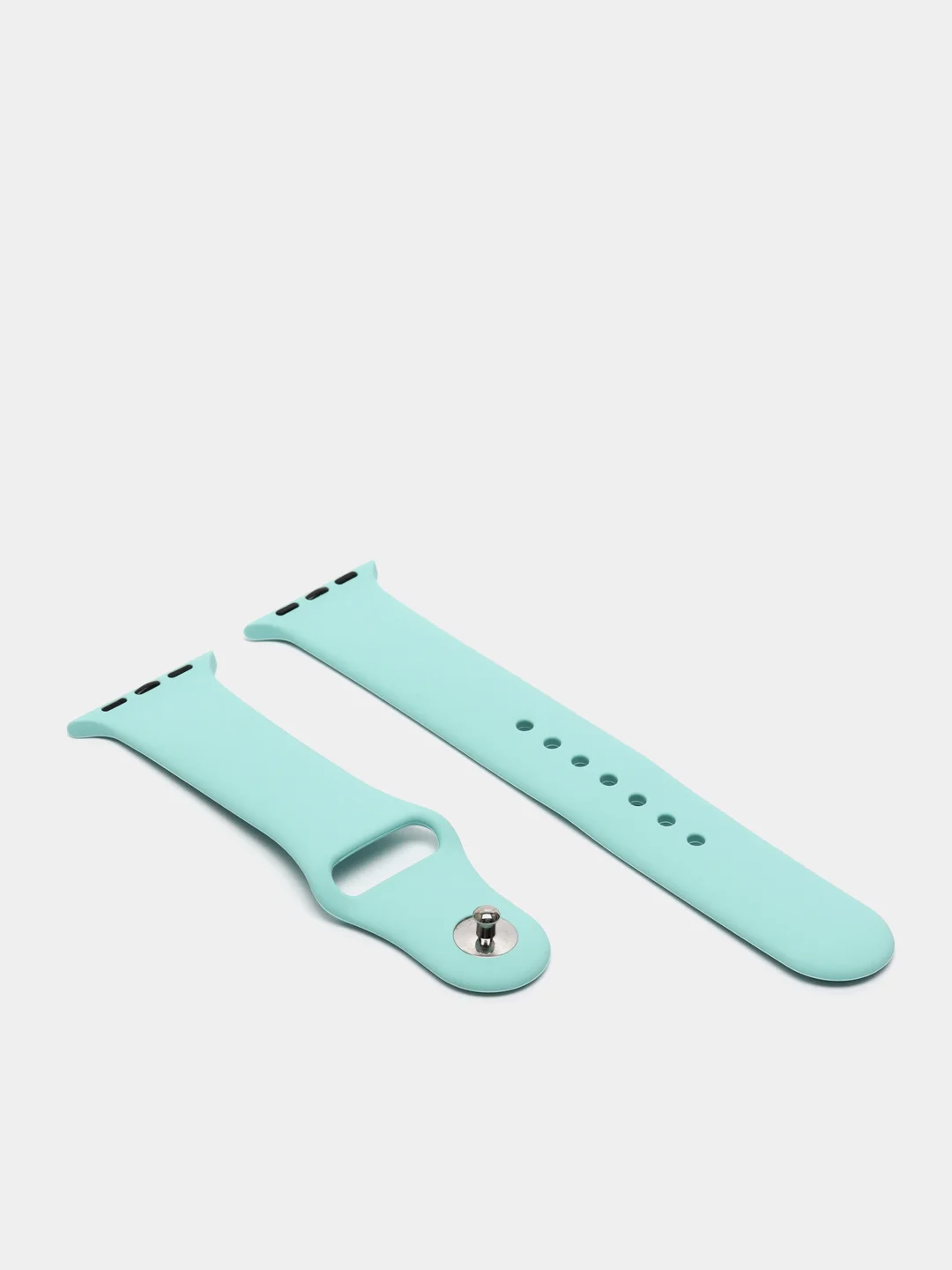 Мятный ремешок, силиконовый, цветной, для Apple Watch, 38, 40, 42, 44, 45, 49 мм