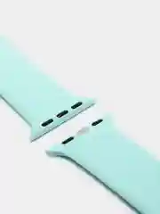 Мятный ремешок, силиконовый, цветной, для Apple Watch, 38, 40, 42, 44, 45, 49 мм
