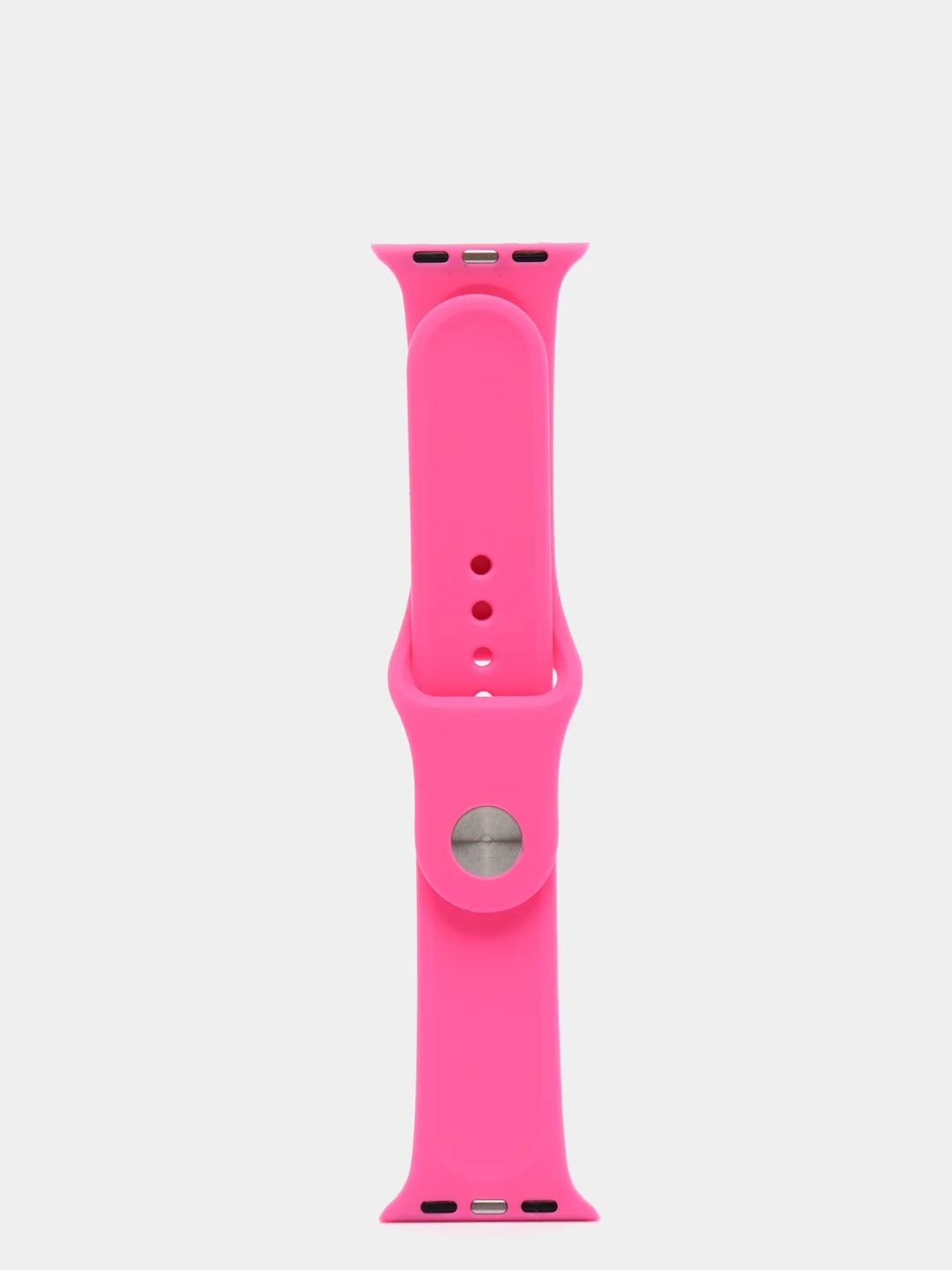 Фуксия ремешок, силиконовый, цветной, для Apple Watch, 38, 40, 42, 44, 45, 49 мм