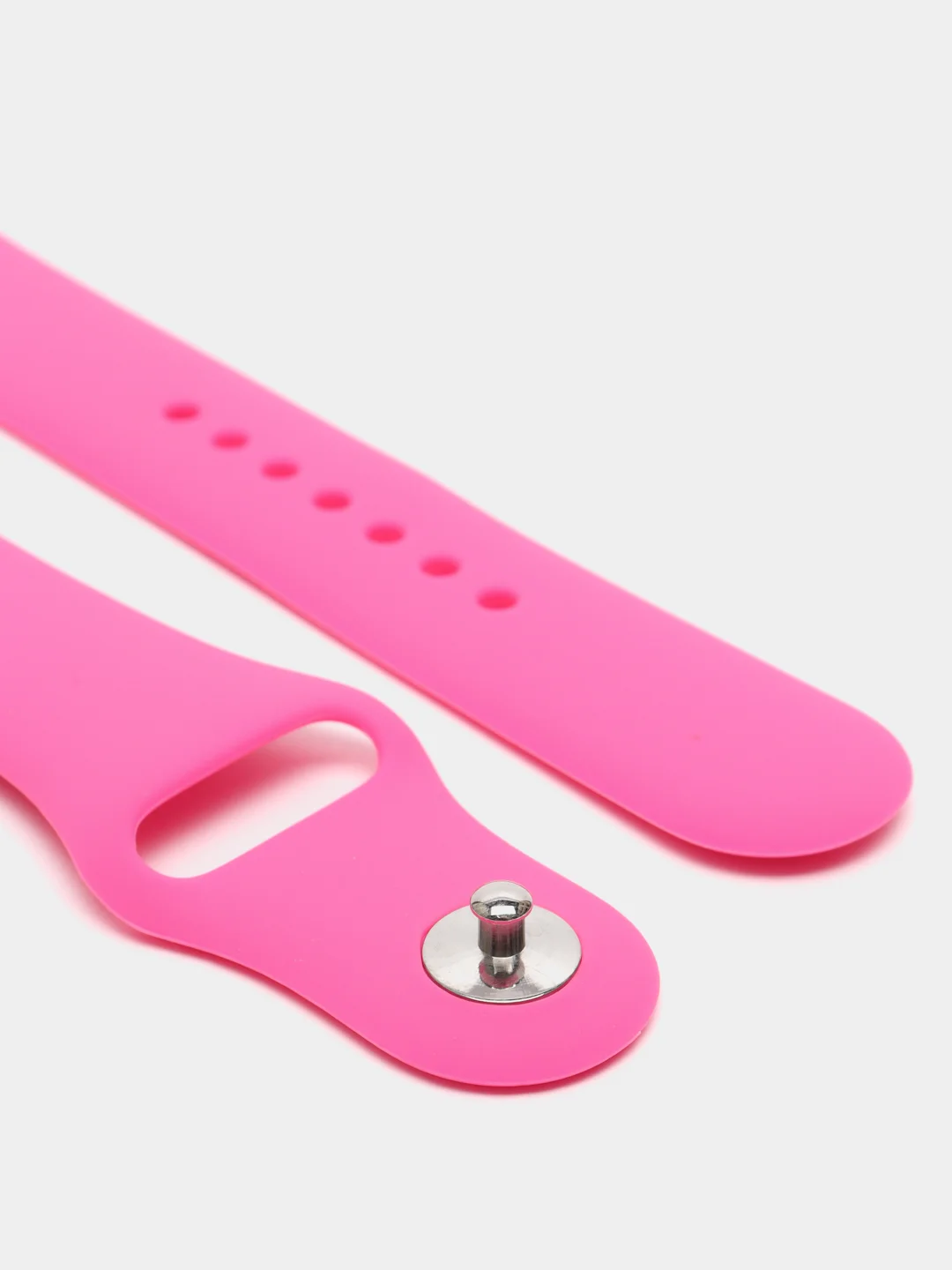Фуксия ремешок, силиконовый, цветной, для Apple Watch, 38, 40, 42, 44, 45, 49 мм
