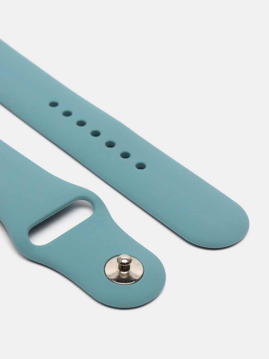 Синий меланж ремешок, силиконовый, цветной, для Apple Watch, 38, 40, 42, 44, 45, 49 мм