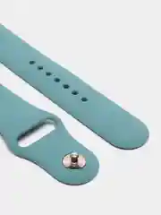 Синий меланж ремешок, силиконовый, цветной, для Apple Watch, 38, 40, 42, 44, 45, 49 мм