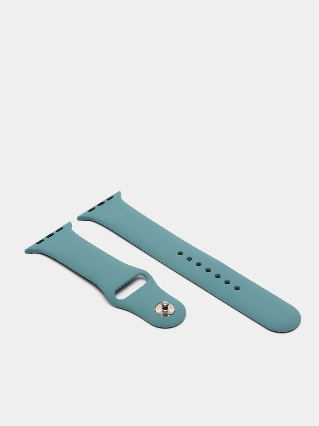 Синий меланж ремешок, силиконовый, цветной, для Apple Watch, 38, 40, 42, 44, 45, 49 мм