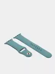 Синий меланж ремешок, силиконовый, цветной, для Apple Watch, 38, 40, 42, 44, 45, 49 мм