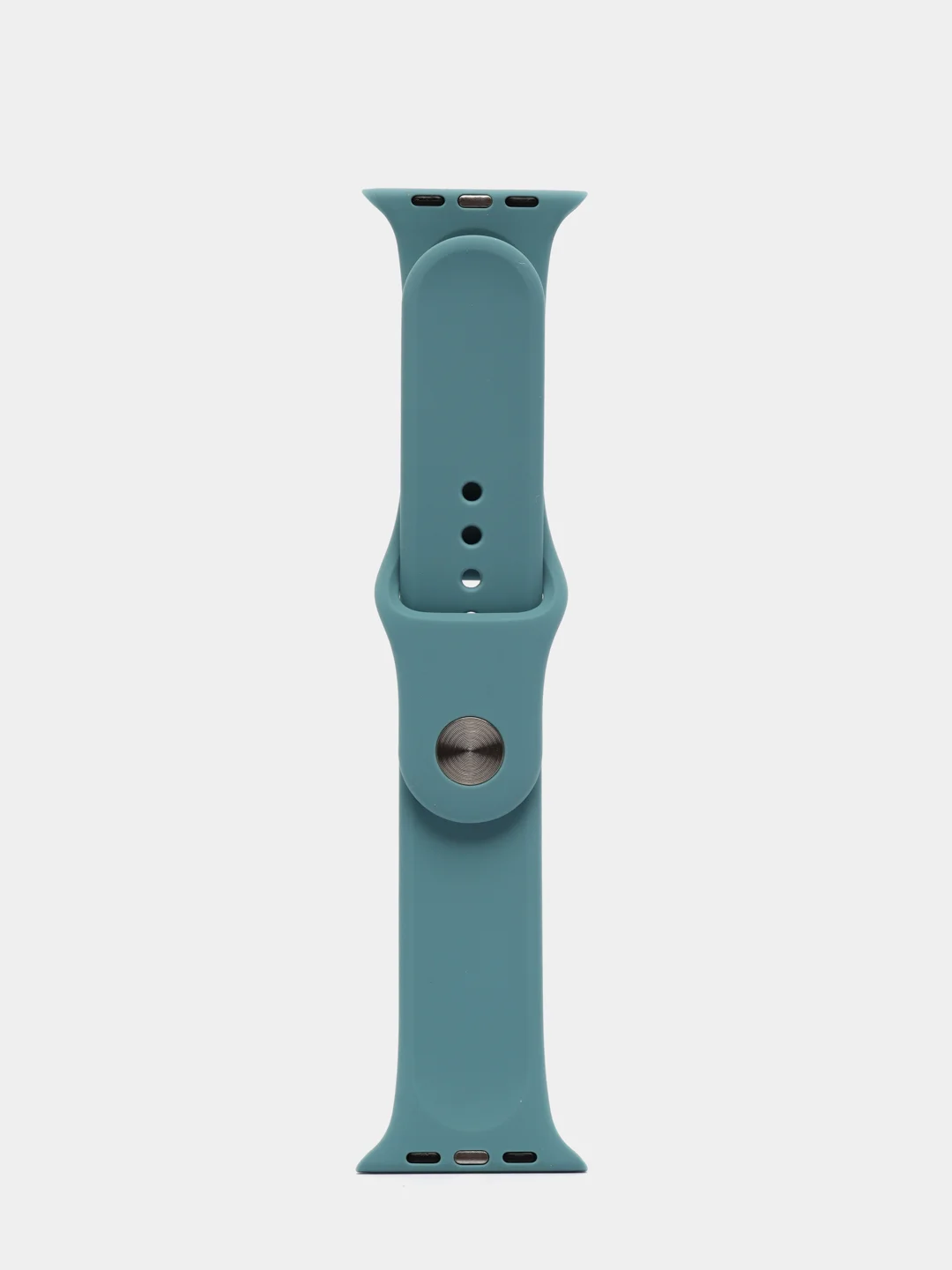 Синий меланж ремешок, силиконовый, цветной, для Apple Watch, 38, 40, 42, 44, 45, 49 мм