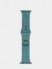 Синий меланж ремешок, силиконовый, цветной, для Apple Watch, 38, 40, 42, 44, 45, 49 мм