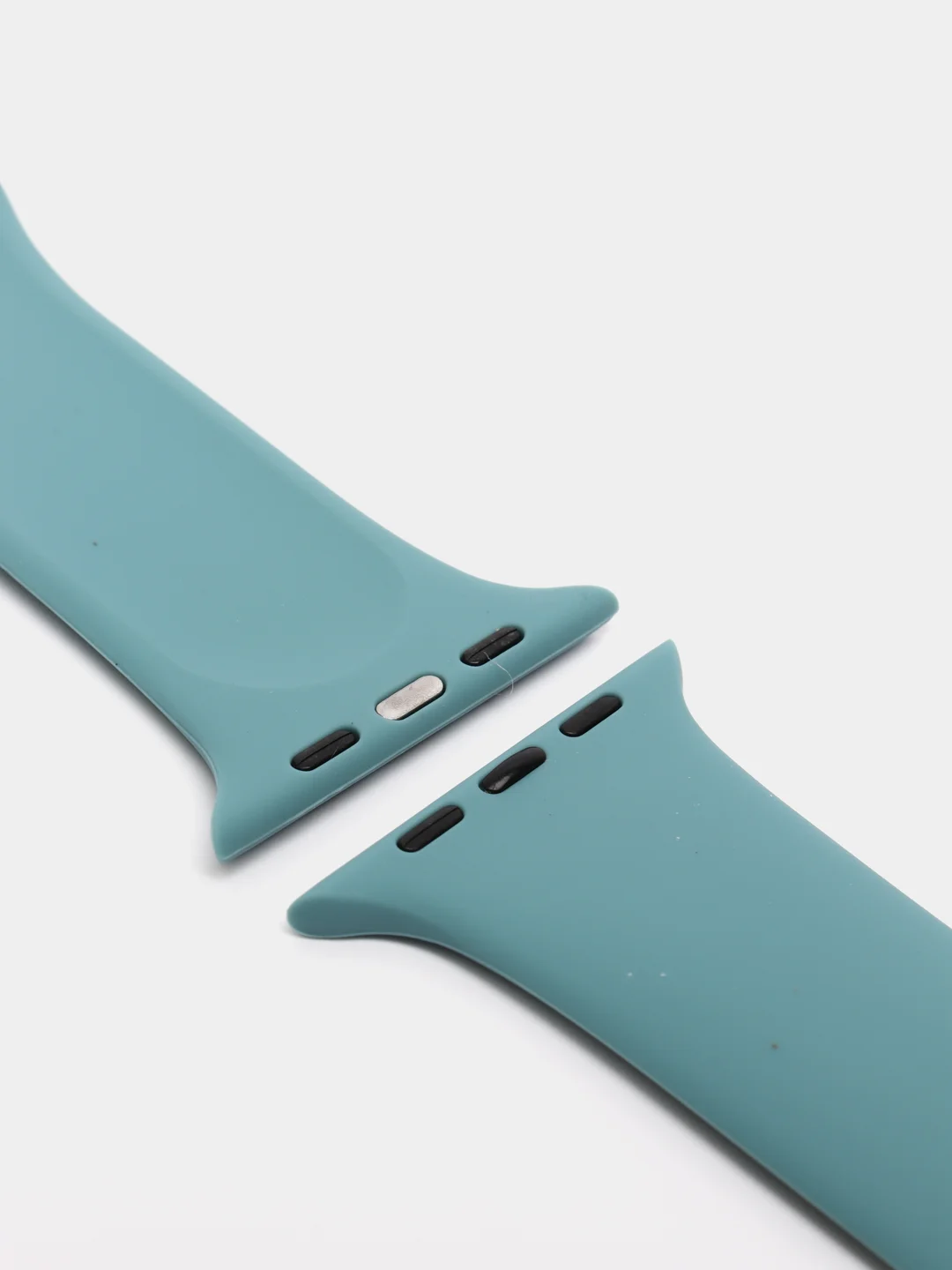 Синий меланж ремешок, силиконовый, цветной, для Apple Watch, 38, 40, 42, 44, 45, 49 мм