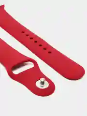 Багровый ремешок, силиконовый, цветной, для Apple Watch, 38, 40, 42, 44, 45, 49 мм