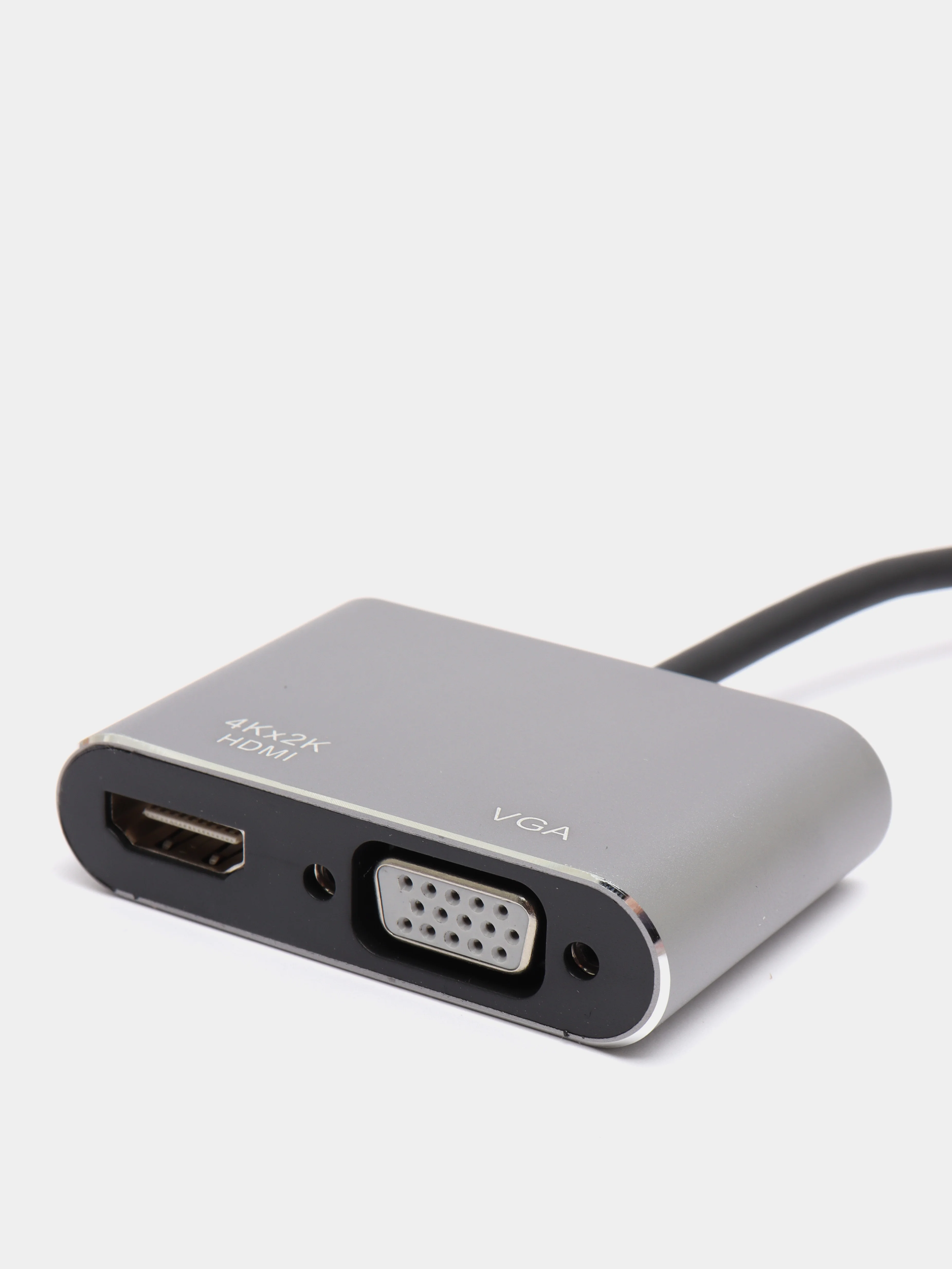 Угольный конвертер type C to VGA + HDMI