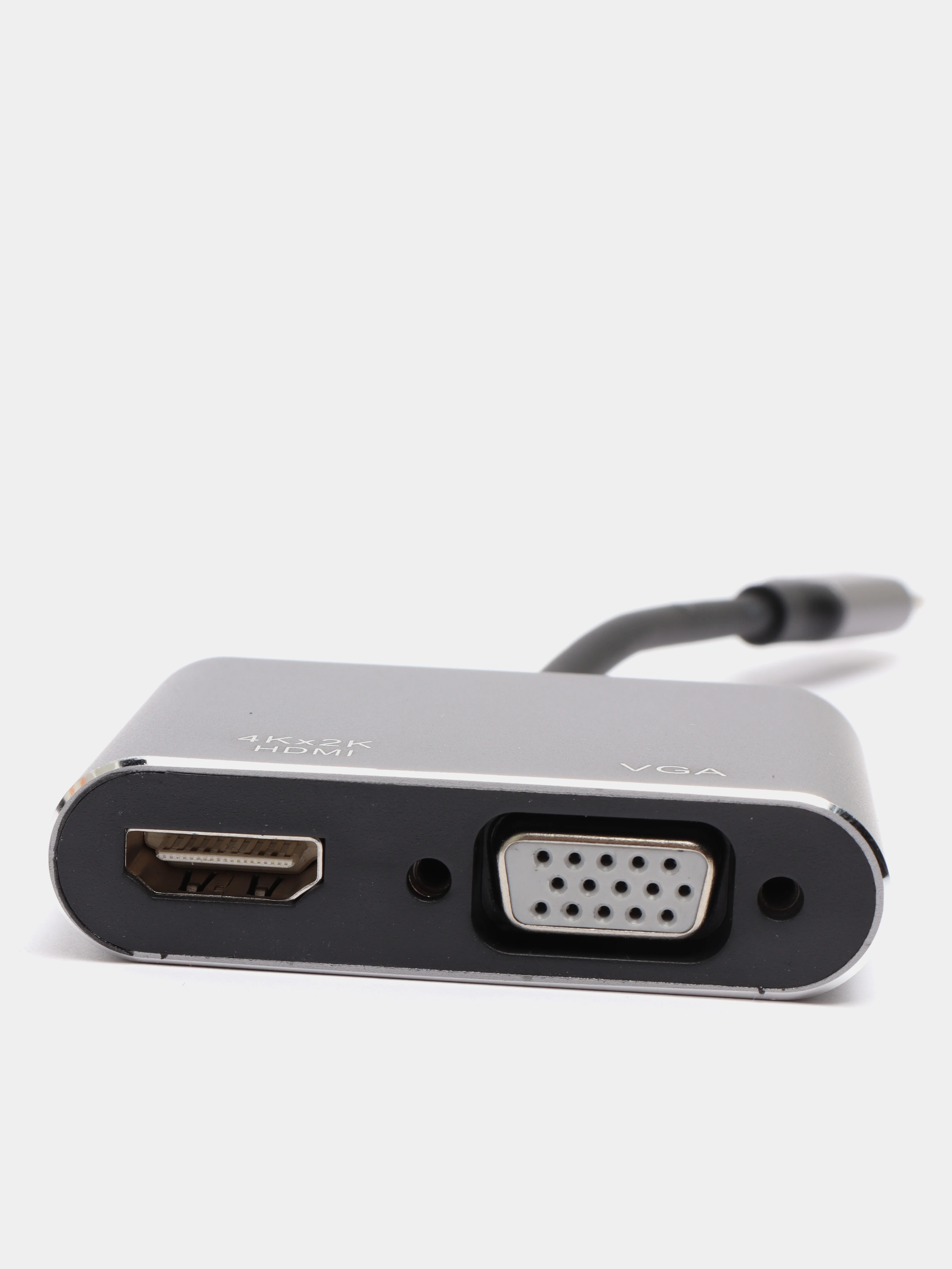 Угольный конвертер type C to VGA + HDMI