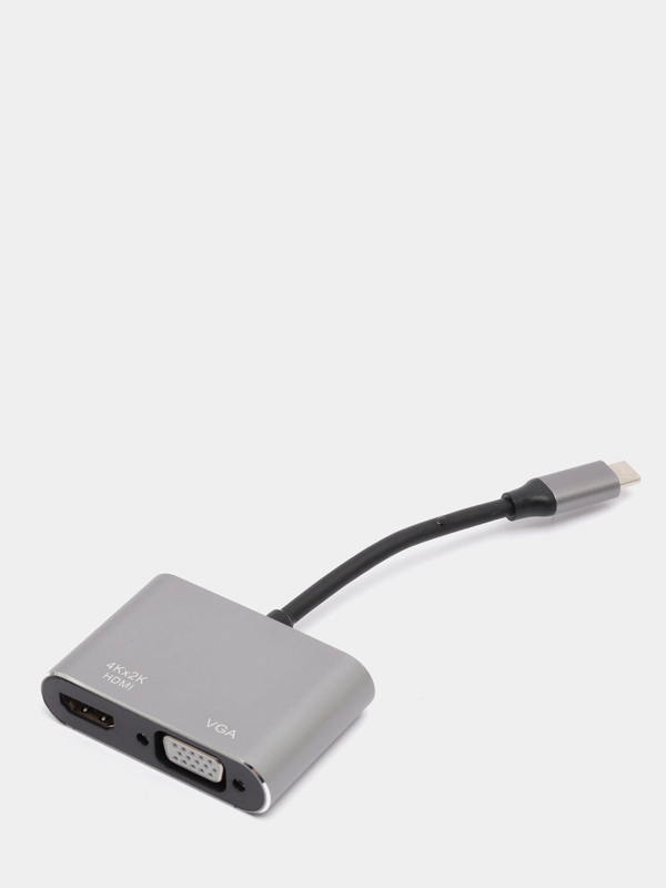 Конвертер type C to VGA + HDMI