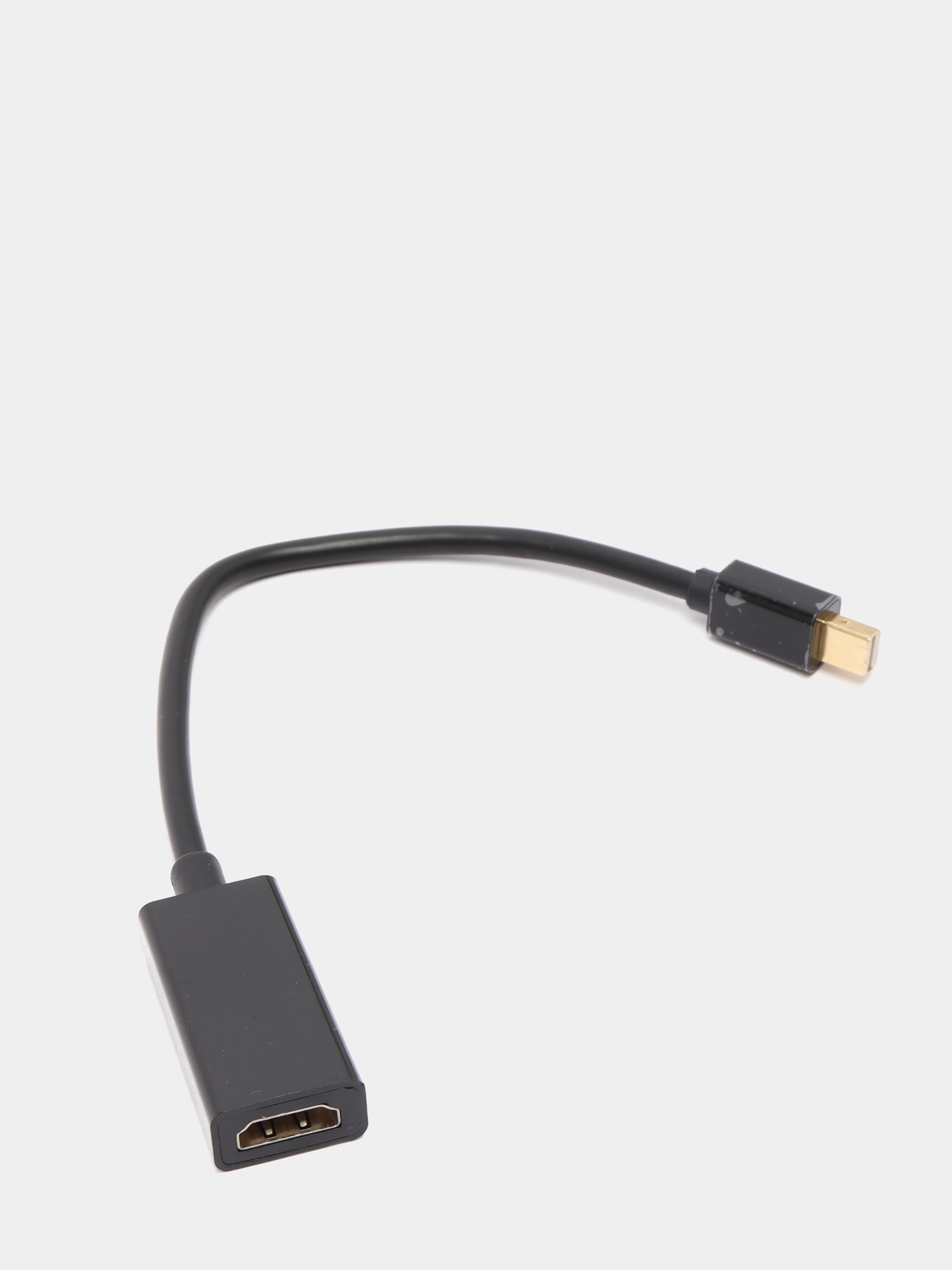 Черный переходник Mini DisplayPort - HDMI