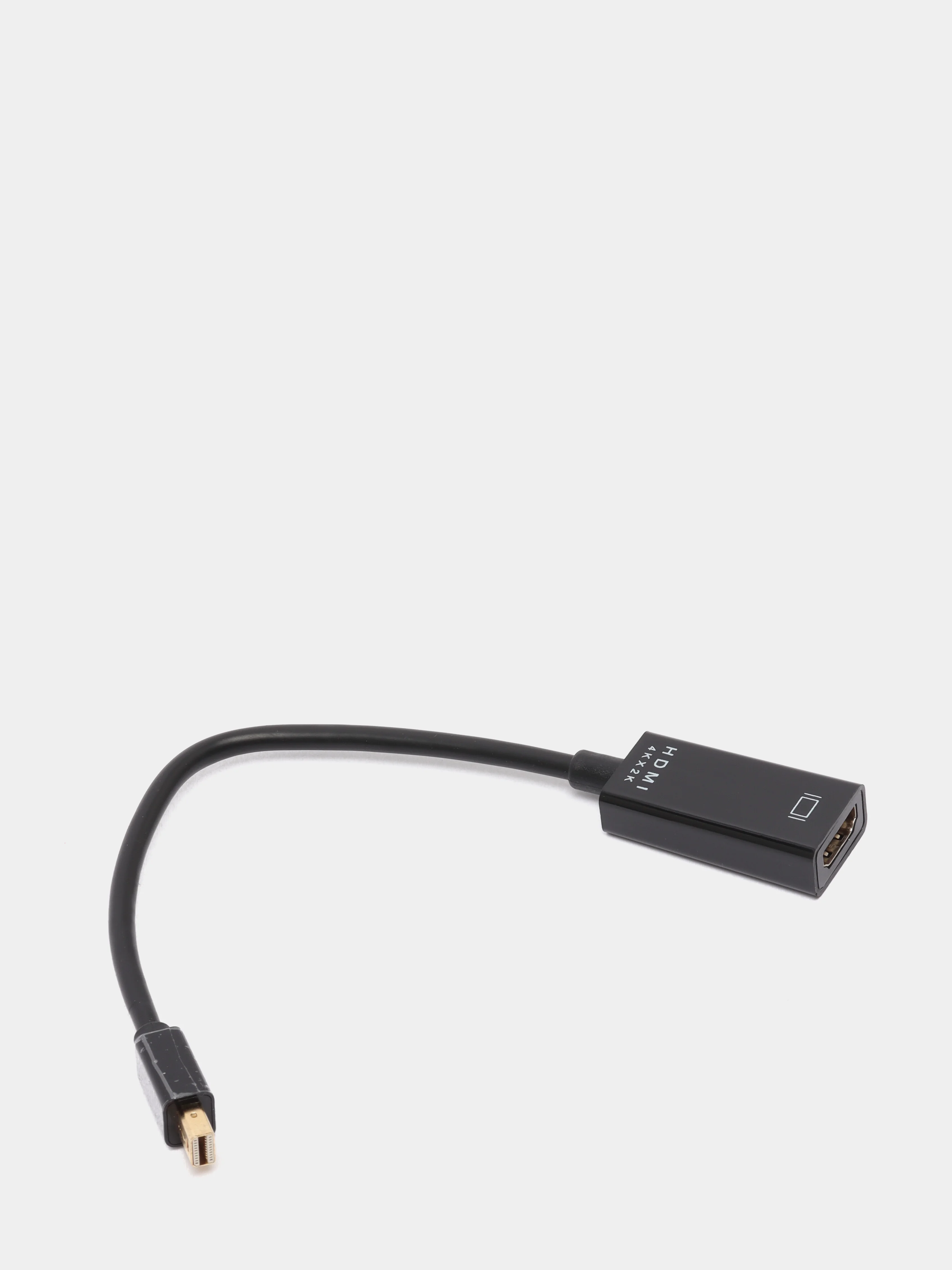 Черный переходник Mini DisplayPort - HDMI