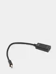 Черный переходник Mini DisplayPort - HDMI