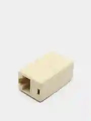 Коннектор RJ 45 соединитель кабеля интернет проходной адаптер Ethernet