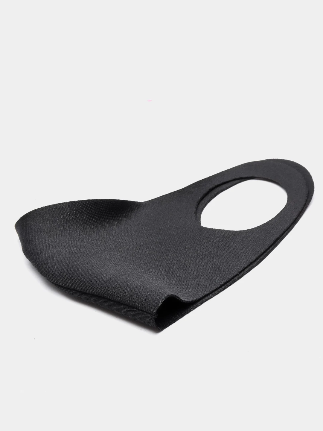 Черный маска многоразовая, без клапана, не медицинская, fashion mask, черная