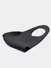 Черный маска многоразовая, без клапана, не медицинская, fashion mask, черная