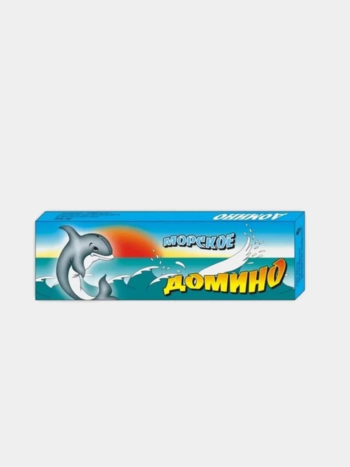 Горчичный домино детское, пластик