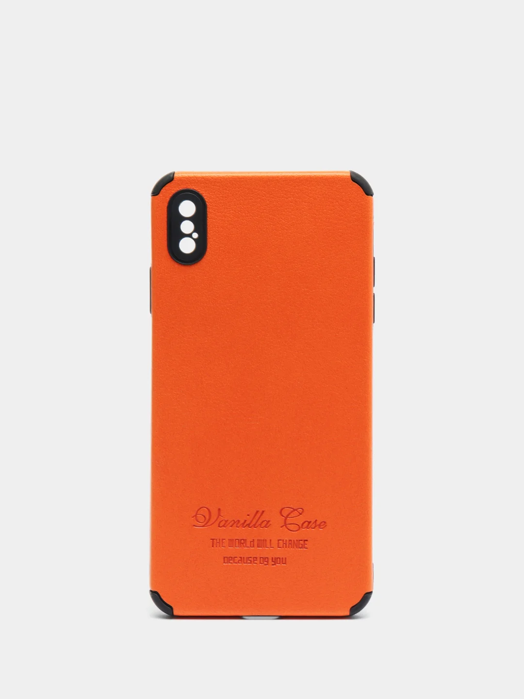 Оранжевый чехол Iphone