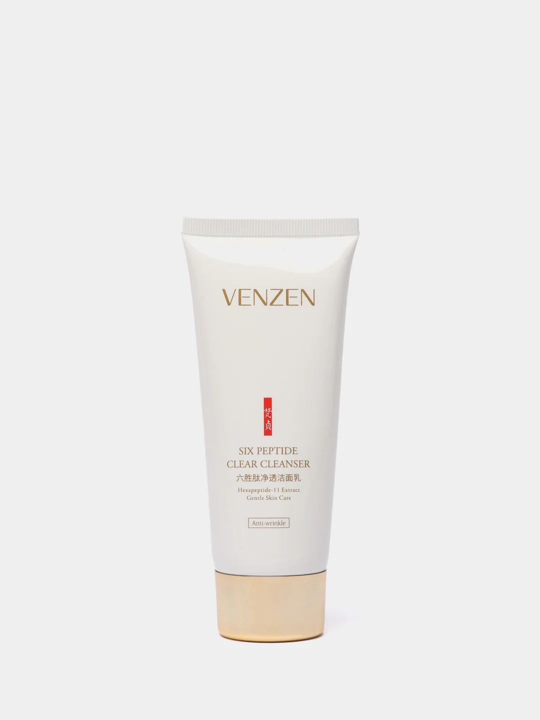 Пенка VENZEN очищающая, с гексапептидом, 100 г