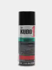 Черный универсальная алкидная глянцевая аэрозольная краска KUDO, 520 мл