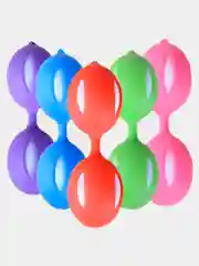 Желтый вагинальный тренажёр "Тренажёр шарики Кегеля""Kegel Balls"