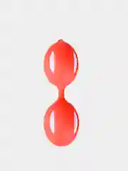 Красный вагинальный тренажёр "Тренажёр шарики Кегеля""Kegel Balls"