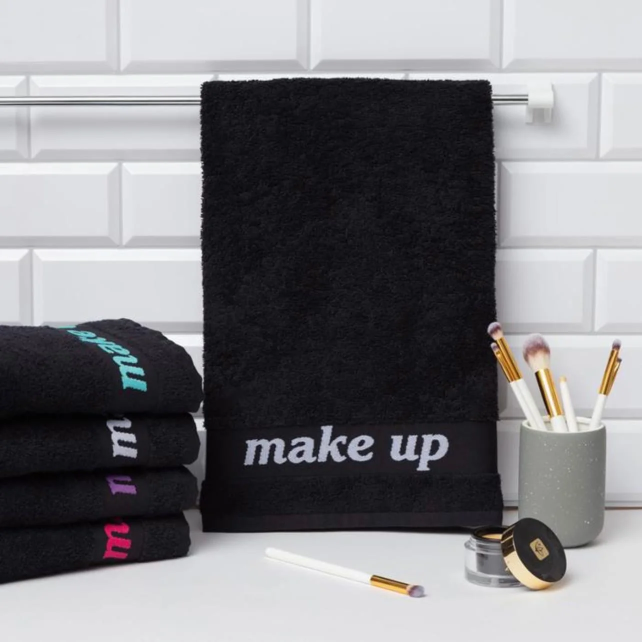 Полотенце махровое Love Life Make up 50*90, 100% хлопок