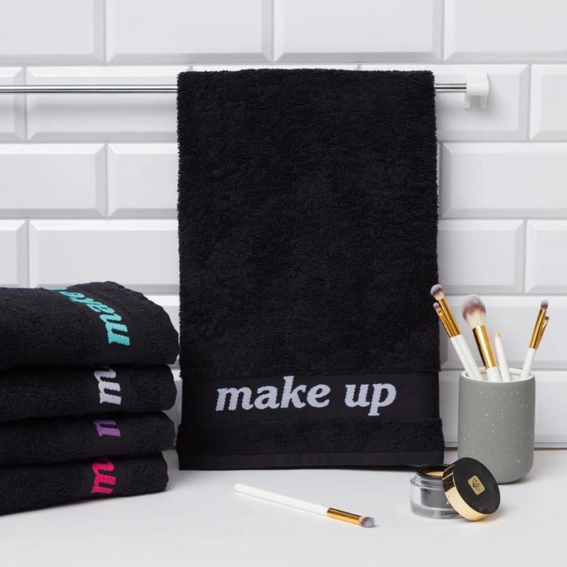 Полотенце махровое Love Life Make up 50*90, 100% хлопок