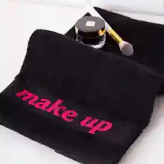 Розовый полотенце махровое Love Life Make up 50*90, 100% хлопок