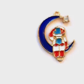 Индиго женская подвеска Космос основа, на шею на запястье, ожерелье, Крылья, кулон, цепочка