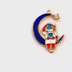 Индиго женская подвеска Космос основа, на шею на запястье, ожерелье, Крылья, кулон, цепочка