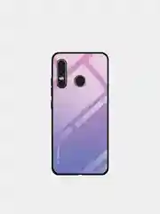 Сиреневый градиентный чехол из закалённого стекла на Honor Y8P, 10S, 30Pro, 30Pro+, 30, Mate 40Pro